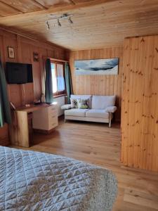 TV a/nebo společenská místnost v ubytování Pension Hof zur Stilli