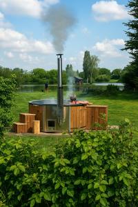 Zahrada ubytování Au Lit D'Ô