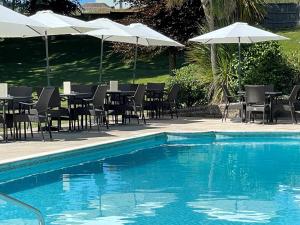 Πισίνα στο ή κοντά στο Longueville Manor