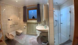 Koupelna v ubytování Ferienwohnung Thalhauser