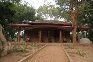 Bygningen som villaen ligger i