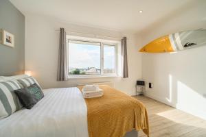 Postel nebo postele na pokoji v ubytování Chi An Mor