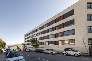 Bygningen som lejligheden ligger i