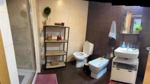 Koupelna v ubytování Sole mío + 16 fotografií