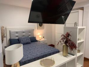 Postel nebo postele na pokoji v ubytování Estudio en Murcia Centro a 10 minutos de la Catedral 2