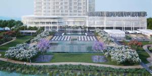 Vườn quanh Kempinski Hotel Brazzaville Republic of the Congo