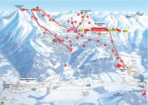 Το Soul & Summit Tauplitz - Bergblick, Spa & Skilift nah τον χειμώνα