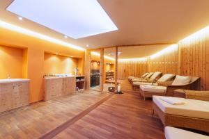 Khu vực ghế ngồi tại Hotel Aurora