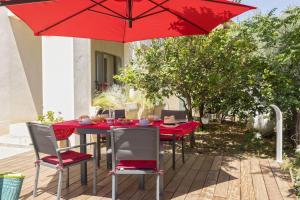 Zahrada ubytování Casa Ortale