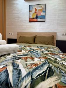 Postel nebo postele na pokoji v ubytování Luxury apartment in Gueliz