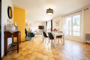 Posezení v ubytování VILLA KAPETANAKIS