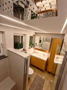 Vannituba majutusasutuses Gemütliches Haus mit Platz zum Entspannen