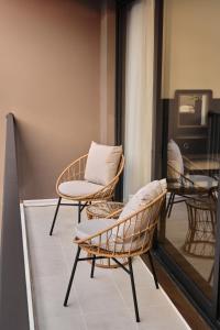 Posezení v ubytování The Lumen Stay - Vinhomes Ocean Park 3