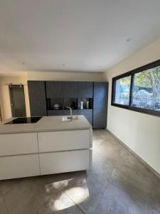 Η κουζίνα ή μικρή κουζίνα στο Casa di u Fiume +7 φωτογραφίες