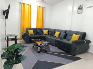 Posezení v ubytování Bensa Homes