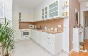 Η κουζίνα ή μικρή κουζίνα στο 2 Bedroom Awesome Apartment In Makarska