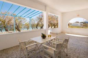 Balkón nebo terasa v ubytování Afroditi Studios & Villas