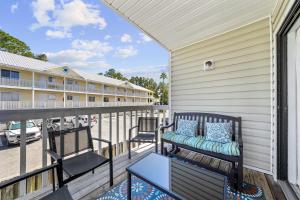 Μπαλκόνι ή βεράντα στο Wolf Bay Villas 209