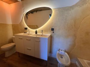 Koupelna v ubytování Le Perlez