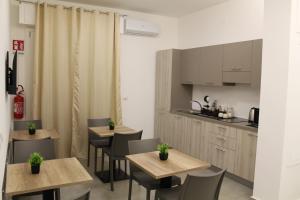 Kuchyň nebo kuchyňský kout v ubytování b&b il gioiello