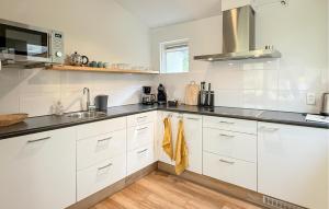 Kuchyň nebo kuchyňský kout v ubytování 2 Bedroom Lovely Home In Holten