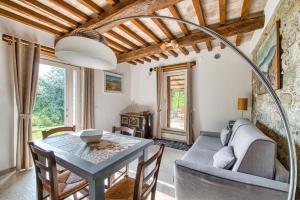 Χώρος καθιστικού στο Agriturismo Le Sorgenti