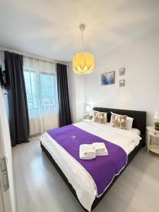 Postel nebo postele na pokoji v ubytování TOD APARTMENTS Palas Mall + 49 fotografií