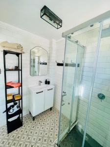 Ένα μπάνιο στο Central Santiago Haven