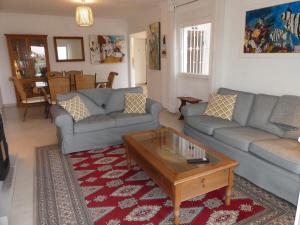 Et opholdsområde på Villa Mara