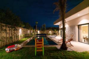 Zahrada ubytování Villa Wimiliim - Piscine et jardin Privée Sans vis-à-vis Wifi HD