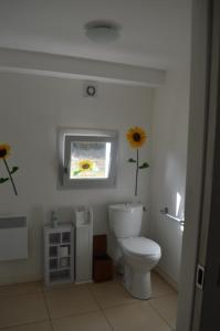 Koupelna v ubytování Chez petite zelinde