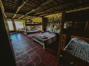 Ένα ή περισσότερα κρεβάτια σε δωμάτιο στο San Francisco De Las Sierras