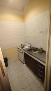 Köök või kööginurk majutusasutuses Del Sur Alojamiento