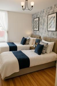 Postel nebo postele na pokoji v ubytování Charming 1-Bed Home in Aberdeen