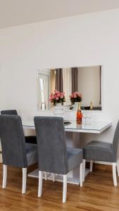 Posezení v ubytování Shiny