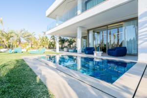 Bazén v ubytování Le Bleu Resort - Luxury Villa Tangier nebo v jeho okolí