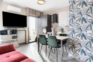 TV a/nebo společenská místnost v ubytování Casa Cattaleya del Sol