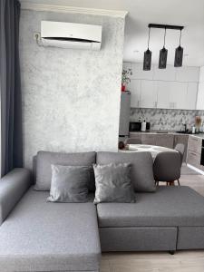 Et opholdsområde på Riviera Apartments