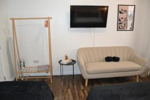 Et tv og/eller underholdning på 1 Bed Apartment - 3 Guests - Free parking- Kids welcome