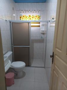 Koupelna v ubytování Hostel Ariramba