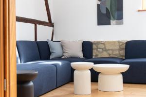 Χώρος καθιστικού στο Architektenhaus am Pölkentor