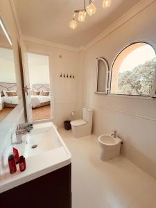 Ένα μπάνιο στο Villa Montaña Mimosa