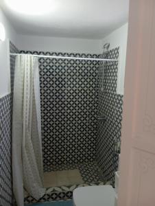 Koupelna v ubytování duplex Hammamet