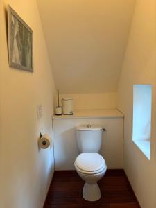 Koupelna v ubytování Un ancien moulin au cœur de la nature