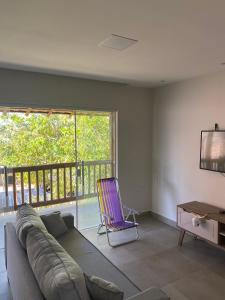 Χώρος καθιστικού στο Apartamento Exclusivo Inteiro perto da Vila - Barra Grande Beach Stay