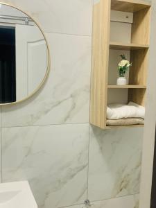 Koupelna v ubytování Ziyacebisa Group Apartments