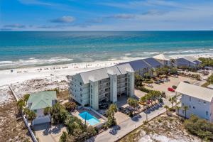 an aerial view of the hotel and the beach at Commodore's Retreat 305 in Seagrove Beach