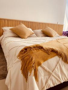 Postel nebo postele na pokoji v ubytování VILLA CRISTAL