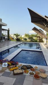 Πισίνα στο ή κοντά στο شاليه هوانا