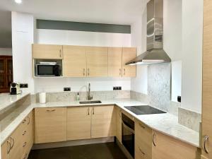 Køkken eller tekøkken på Casa Juanes